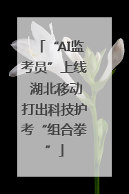 “AI监考员”上线 湖北移动打出科技护考“组合拳”