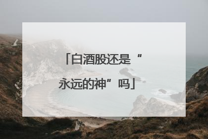 白酒股还是“永远的神”吗