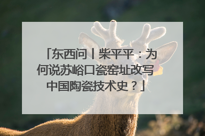 东西问丨柴平平：为何说苏峪口瓷窑址改写中国陶瓷技术史？