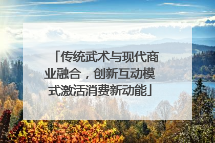 传统武术与现代商业融合，创新互动模式激活消费新动能