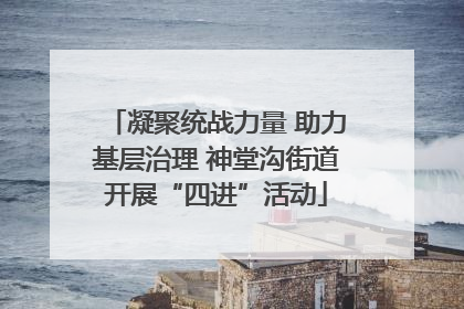 凝聚统战力量 助力基层治理 神堂沟街道开展“四进”活动