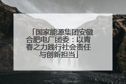 国家能源集团安徽合肥电厂团委：以青春之力践行社会责任与创新担当