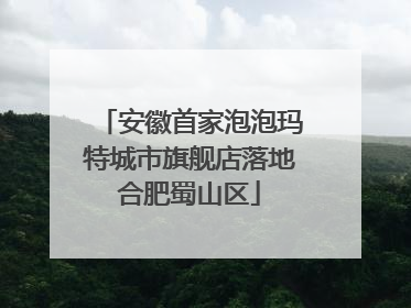 安徽首家泡泡玛特城市旗舰店落地合肥蜀山区