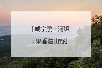威宁黑土河镇：果香漫山野