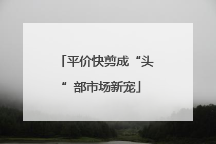 平价快剪成“头”部市场新宠