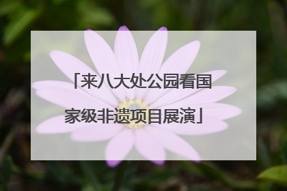来八大处公园看国家级非遗项目展演