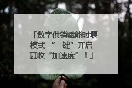 数字供销赋能时堰模式 “一键”开启夏收“加速度”！