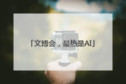 文博会，最热是AI