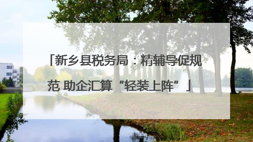 新乡县税务局：精辅导促规范 助企汇算“轻装上阵”