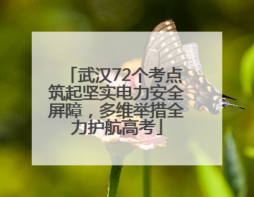 武汉72个考点筑起坚实电力安全屏障，多维举措全力护航高考