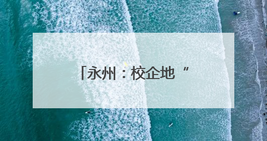 永州：校企地“联姻” 共助产教才融合发展