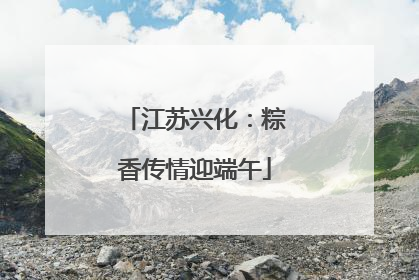 江苏兴化：粽香传情迎端午