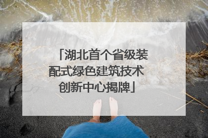 湖北首个省级装配式绿色建筑技术创新中心揭牌