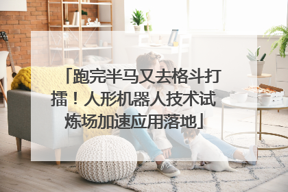 跑完半马又去格斗打擂！人形机器人技术试炼场加速应用落地