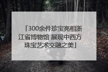 300余件珍宝亮相浙江省博物馆 展现中西方珠宝艺术交融之美